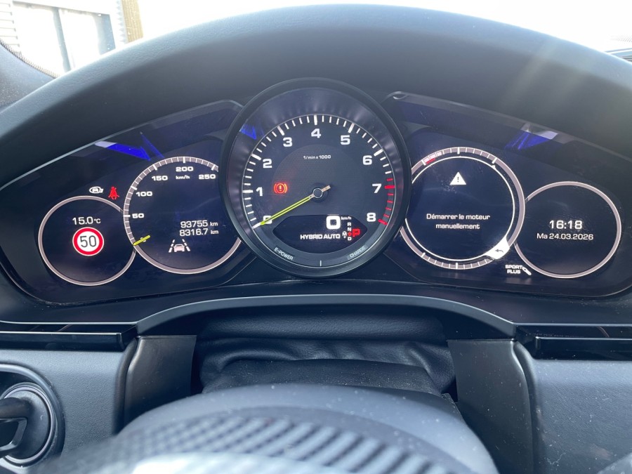 PORSCHE d'occasion CAYENNE 3.0 V6 E-HYBRID de 2018 Lyon Nord (69)﻿