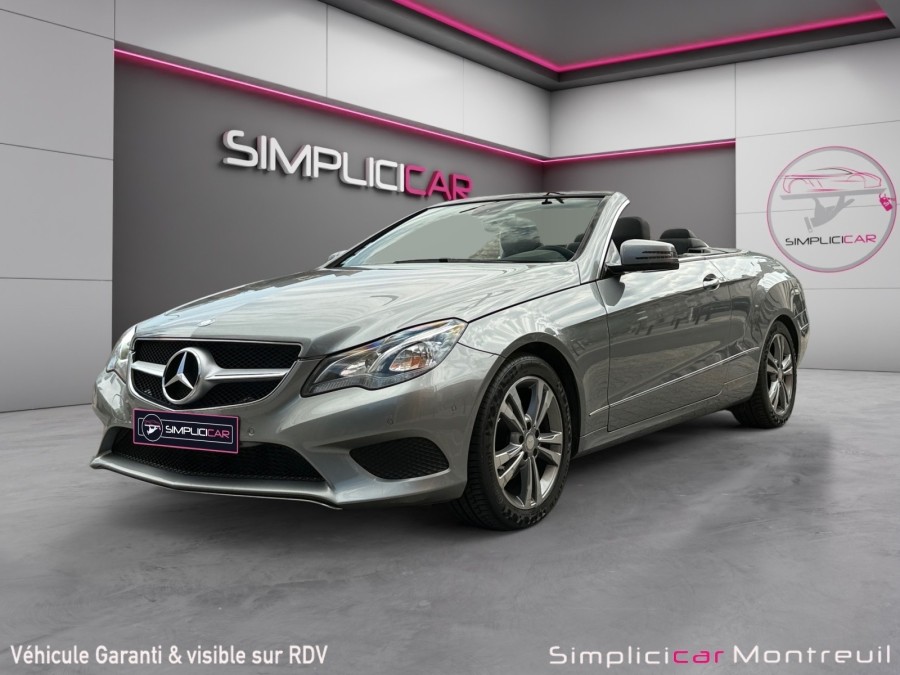 MERCEDES d'occasion CLASSE E IV E 200 CABRIOLET de 2013 Montreuil
