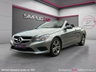 MERCEDES d'occasion CLASSE E IV E 200 CABRIOLET de 2013 Montreuil