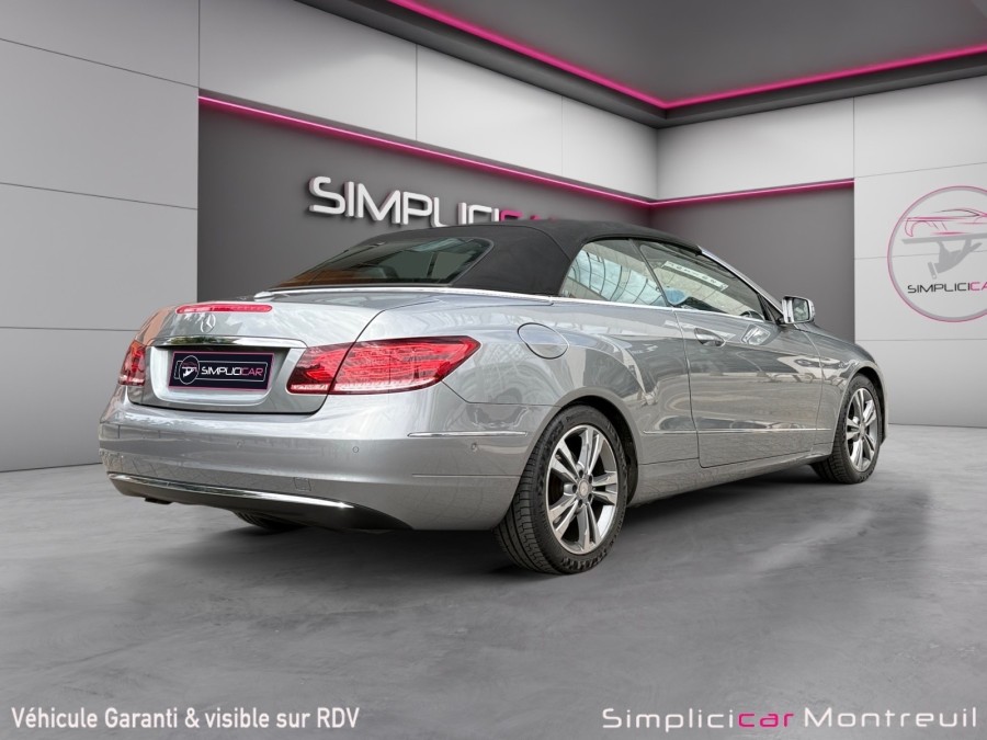 MERCEDES d'occasion CLASSE E IV E 200 CABRIOLET de 2013 Montreuil