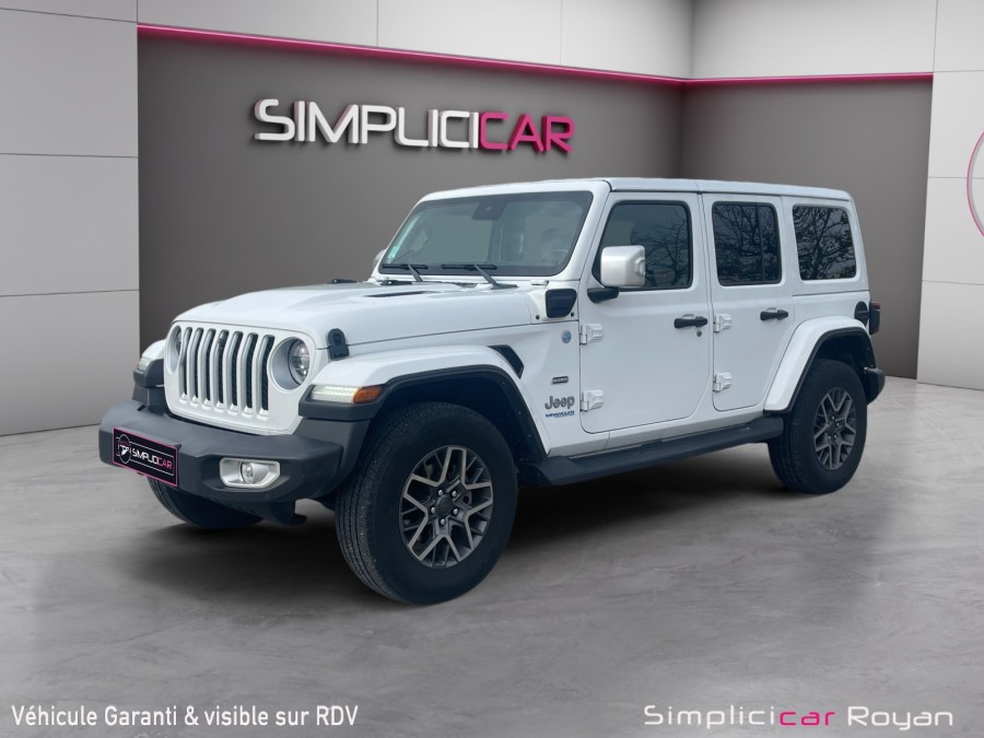 JEEP d'occasion WRANGLER UNLIMITED 2.0I T 380 4XE OVERLAND BA de 2022
