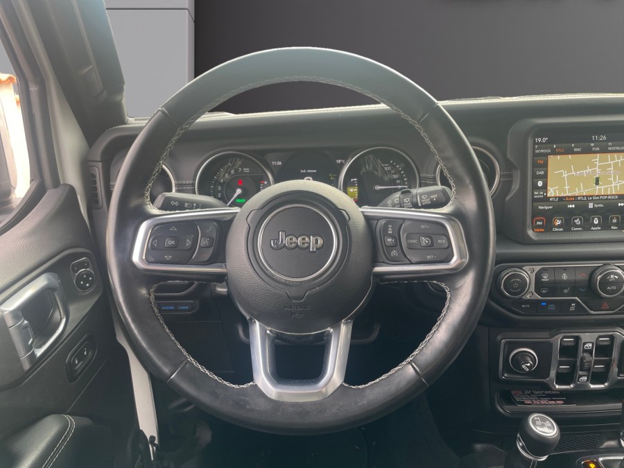 JEEP d'occasion WRANGLER UNLIMITED 2.0I T 380 4XE OVERLAND BA de 2022