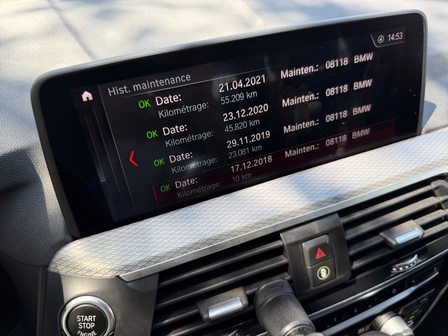 BMW d'occasion X3 25D XD M SPORT BA de 2018 Lyon St Priest (69)﻿