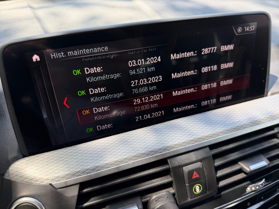 BMW d'occasion X3 25D XD M SPORT BA de 2018 Lyon St Priest (69)﻿