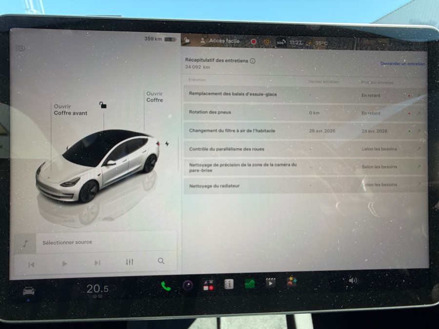 TESLA d'occasion MODEL 3 PROPULSION LR de 2023 Lyon St Priest (69)﻿
