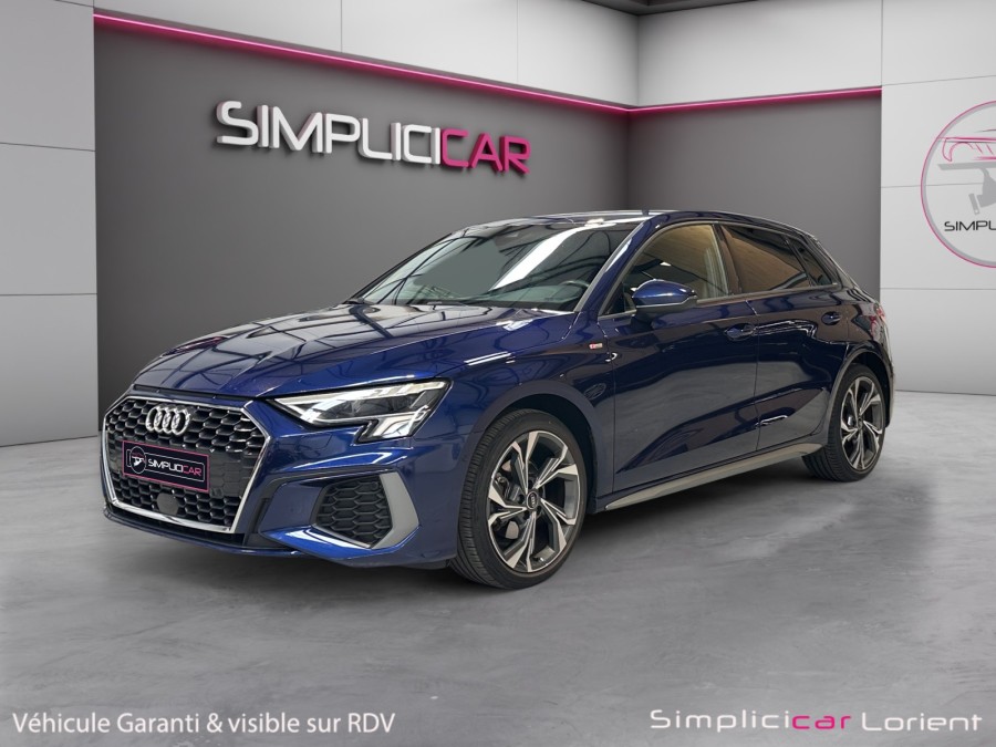 AUDI d'occasion A3 1.5 TFSI 150 S LINE de 2022 Lorient (56)﻿