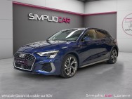 AUDI d'occasion A3 1.5 TFSI 150 S LINE de 2022 Lorient (56)﻿