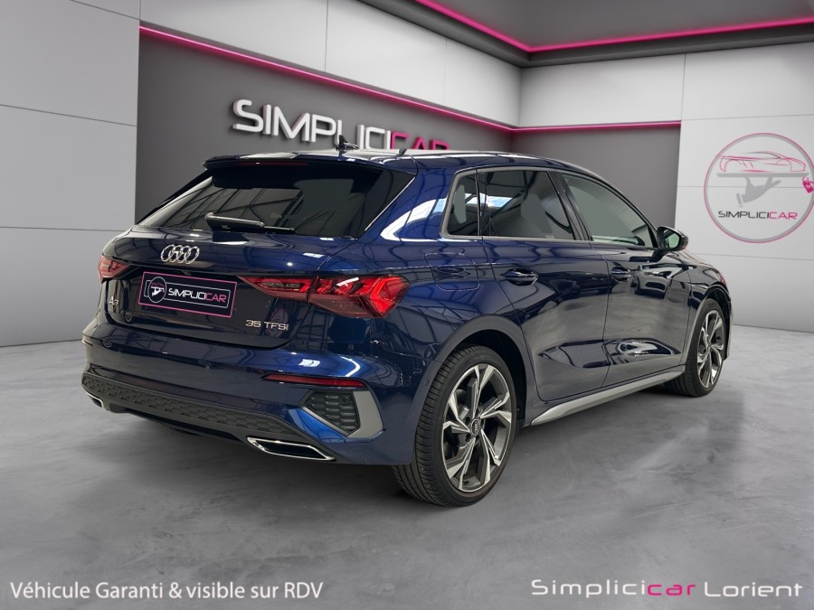 AUDI d'occasion A3 1.5 TFSI 150 S LINE de 2022 Lorient (56)﻿