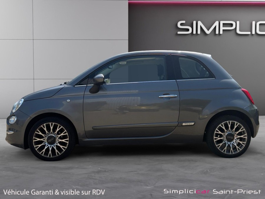 FIAT d'occasion 500 1.2 8V 69 LOUNGE de 2017 Lyon St Priest (69)﻿