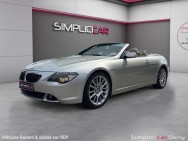 BMW d'occasion 6 DECAPOTABLE BMW Série 6 (e63) cabriolet 645 Cia V8