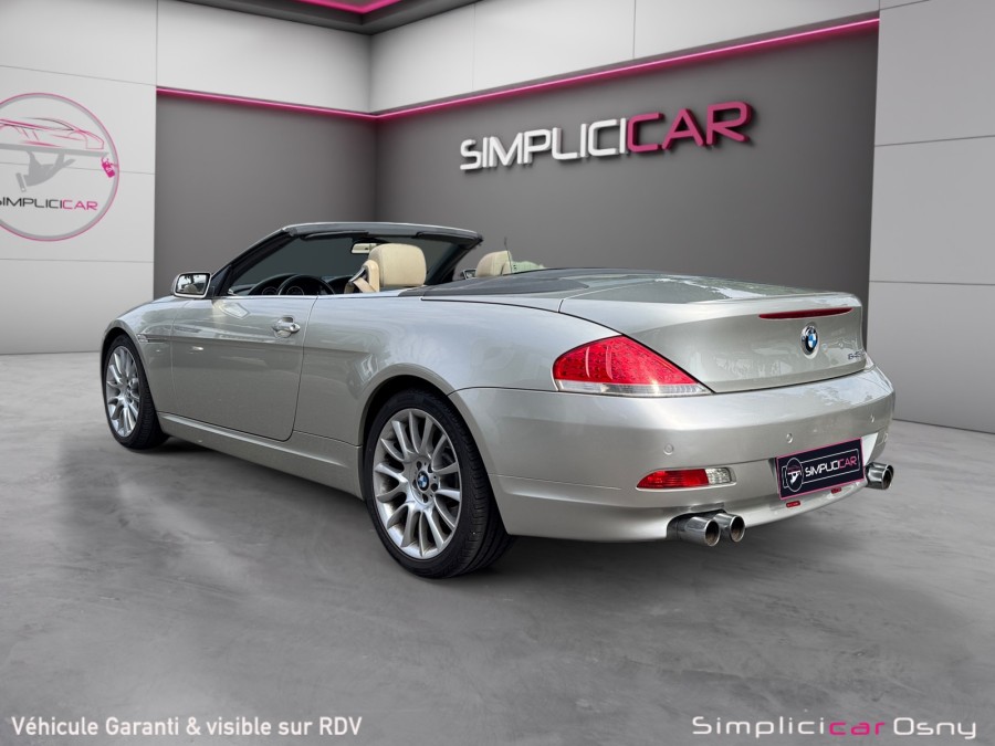 BMW d'occasion 6 DECAPOTABLE BMW Série 6 (e63) cabriolet 645 Cia V8