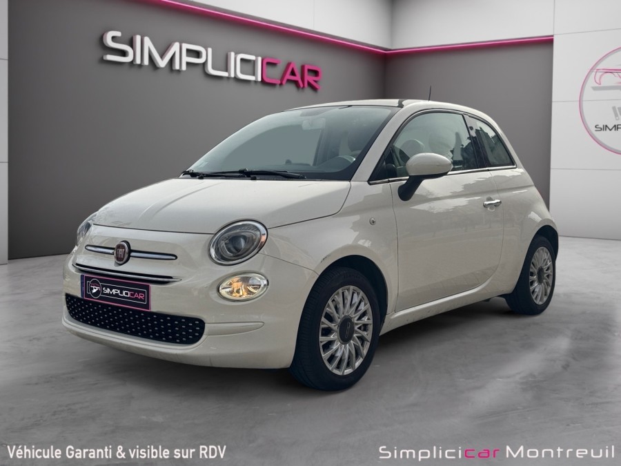 FIAT d'occasion 500 1.2 69 ch Eco Pack Lounge de 2019 Montreuil (93)﻿