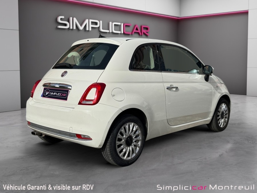 FIAT d'occasion 500 1.2 69 ch Eco Pack Lounge de 2019 Montreuil (93)﻿