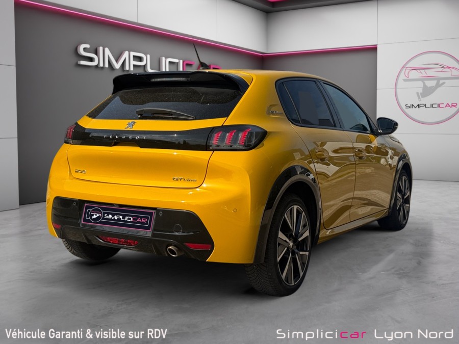 PEUGEOT d'occasion 208 1.2 PURETECH 100 GT LINE de 2019 Lyon Nord