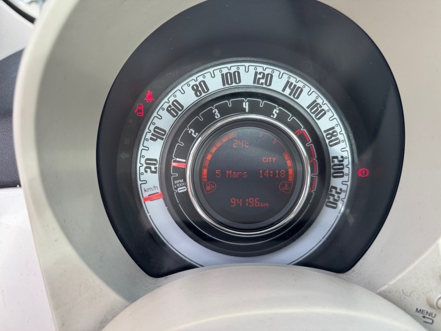 FIAT d'occasion 500 1.2 69 ch Eco Pack Lounge de 2019 Montreuil (93)﻿