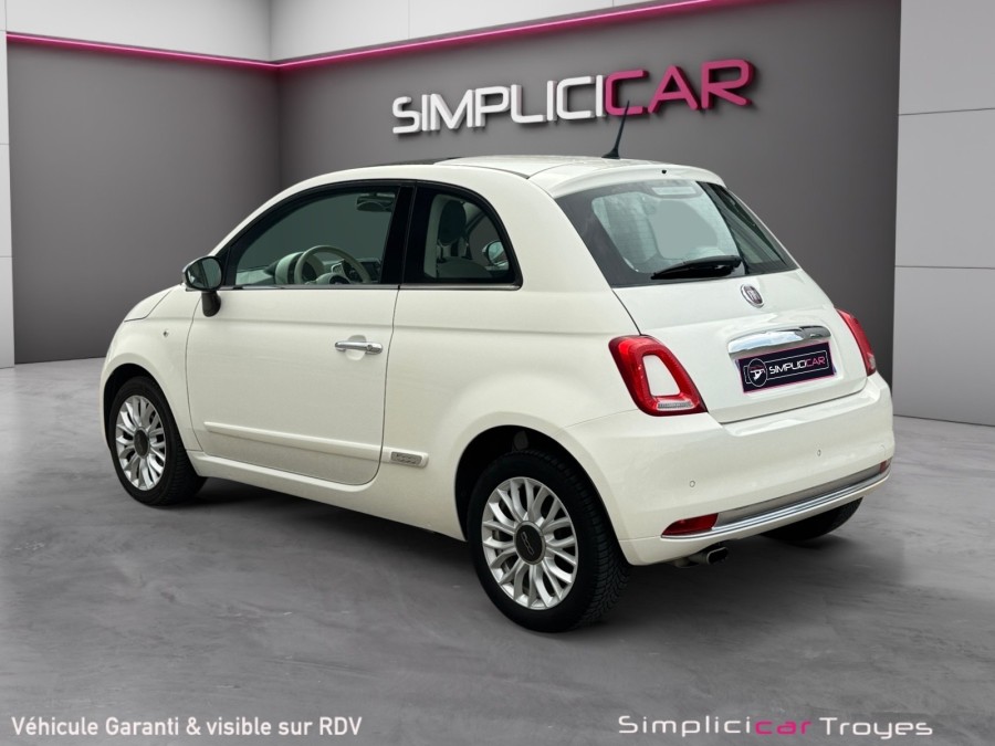 FIAT d'occasion 500 1.2 8V 69 LOUNGE de 2018 Troyes (10)﻿