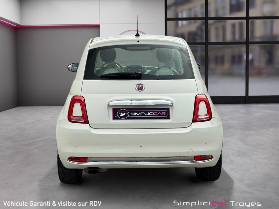 FIAT d'occasion 500 1.2 8V 69 LOUNGE de 2018 Troyes (10)﻿
