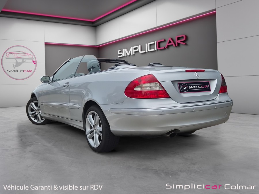 MERCEDES d'occasion CLK DECAPOTABLE 240 ELEGANCE BA de 2007 Colmar