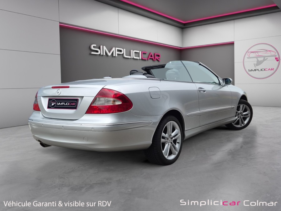 MERCEDES d'occasion CLK DECAPOTABLE 240 ELEGANCE BA de 2007 Colmar