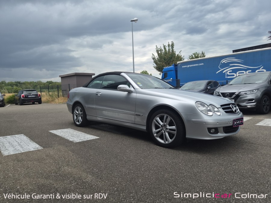 MERCEDES d'occasion CLK DECAPOTABLE 240 ELEGANCE BA de 2007 Colmar