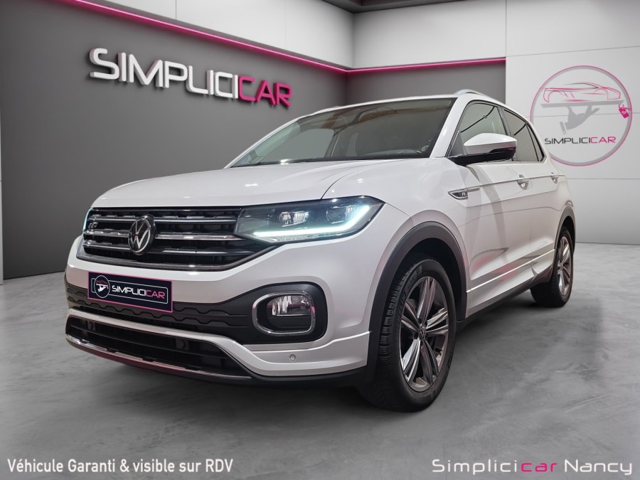 VOLKSWAGEN d'occasion T-CROSS 1.0 TSI 110 R LINE de 2022 Nancy (54)﻿