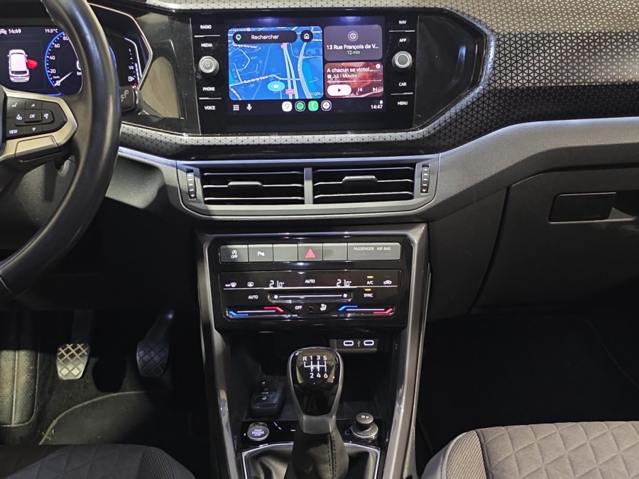 VOLKSWAGEN d'occasion T-CROSS 1.0 TSI 110 R LINE de 2022 Nancy (54)﻿