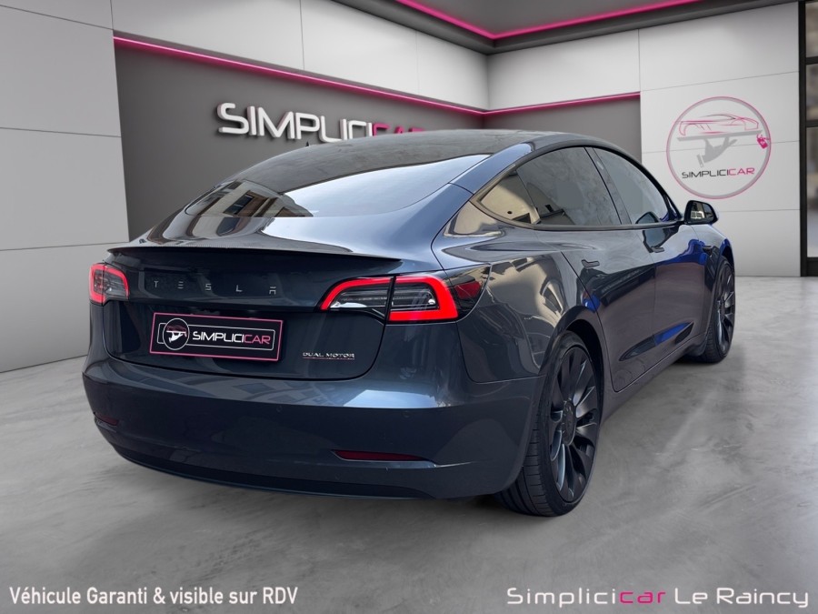TESLA d'occasion MODEL 3 | 01.2017-??? PERFORMANCE de 2020 Le Raincy