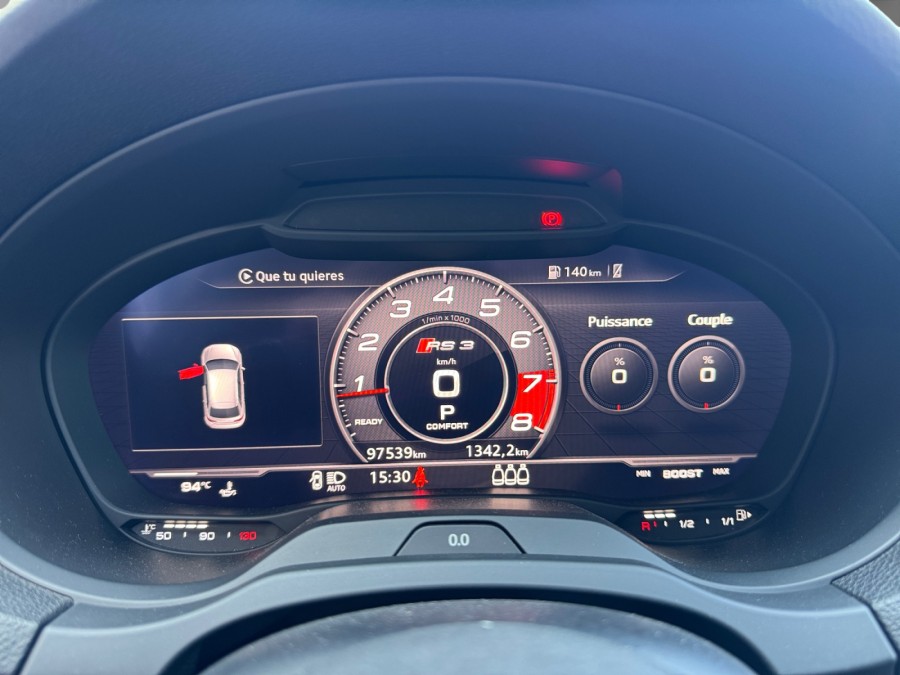 AUDI d'occasion RS3 SPORTBACK 2.5 TFSI 400 QUATTRO S TRONIC de 2018