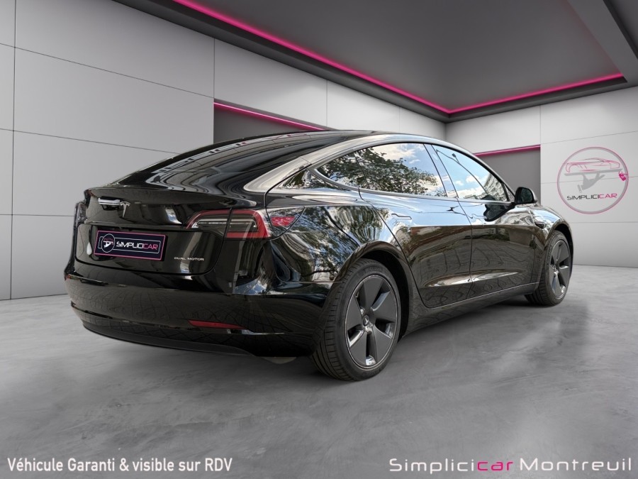 TESLA d'occasion MODEL 3 DUAL GRANDE AUTONOMIE de 2021 Montreuil (93)﻿