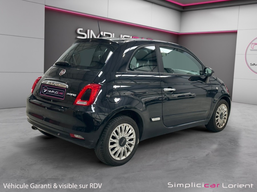FIAT d'occasion 500 1.0 HYBRIDE 70 LOUNGE de 2021 Lorient (56)﻿