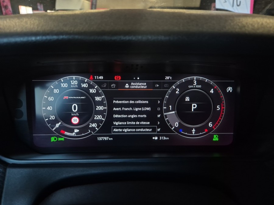 LAND ROVER d'occasion RANGE ROVER VELAR 2.0 D 240 AWD de 2018 Valence