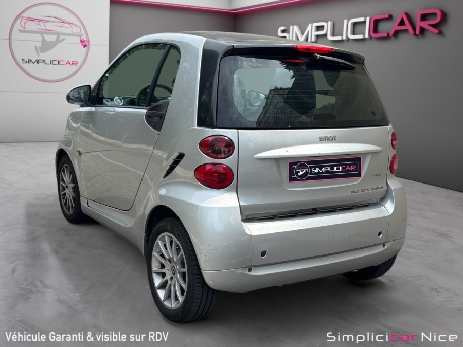SMART d'occasion FORTWO PURE 52 KW COUPE MHD de 2012 Nice (06)﻿