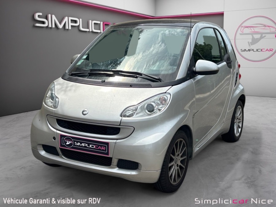 SMART d'occasion FORTWO PURE 52 KW COUPE MHD de 2012 Nice (06)﻿