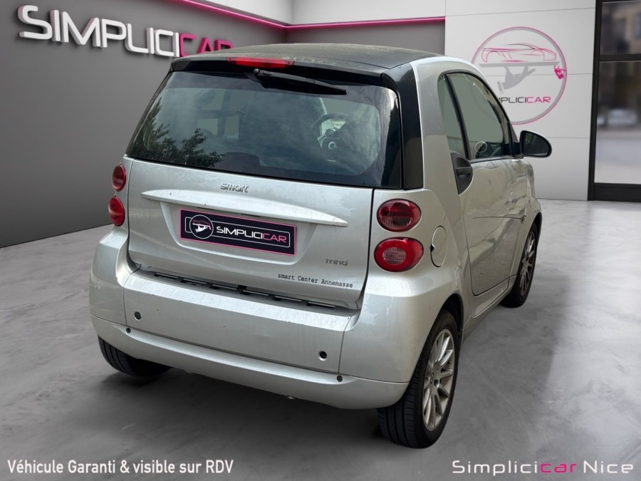 SMART d'occasion FORTWO PURE 52 KW COUPE MHD de 2012 Nice (06)﻿