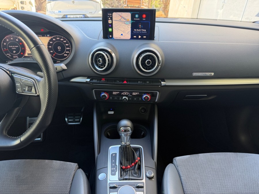 AUDI d'occasion A3 2.0 TFSI 190 S LINE QUATTRO S TRONIC de 2017