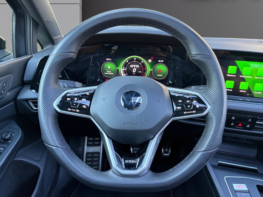 VOLKSWAGEN d'occasion GOLF 2.0 TDI 200 GTD DSG de 2021 Lyon St Priest