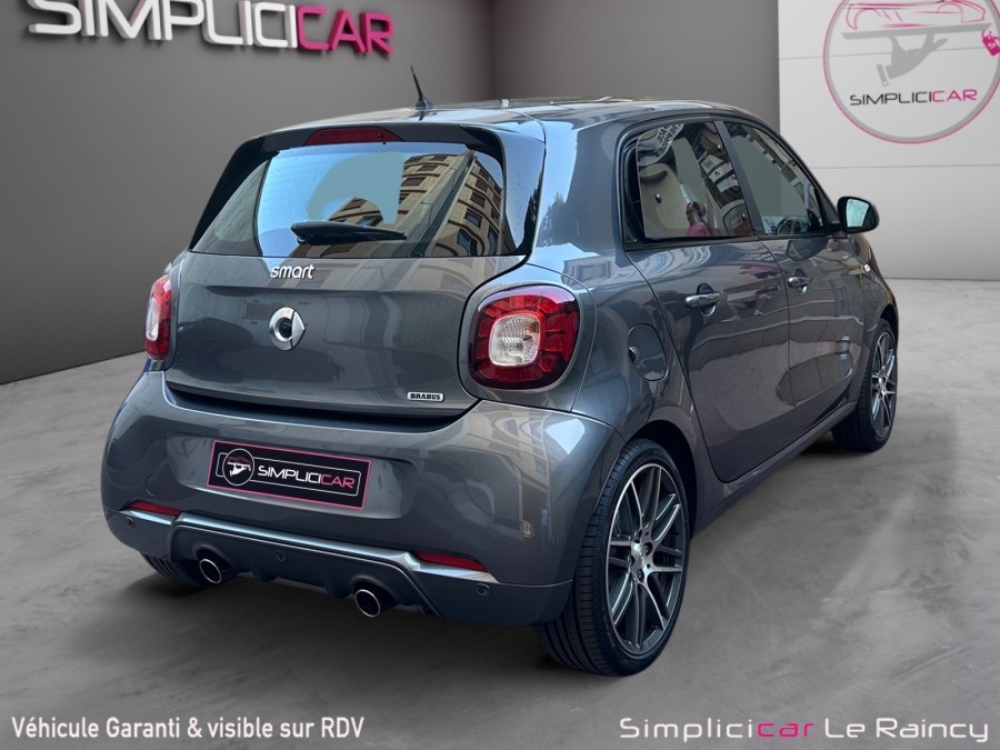 SMART d'occasion FORFOUR BRABUS 80 KW AUTO de 2017 Le Raincy (93)﻿