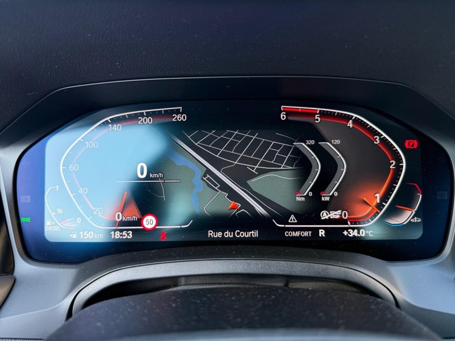 BMW d'occasion 318 2.0 D 150CV BVA8 LUXURY de 2020 Rennes (35)﻿