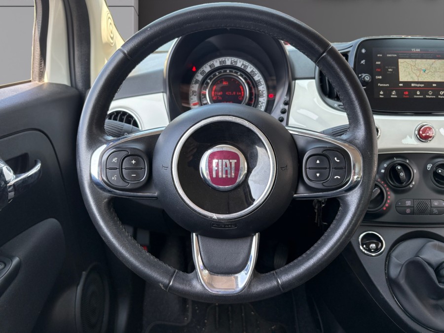 FIAT d'occasion 500C 1.2 8V 69 Eco Pack Lounge de 2019 Le Puy en