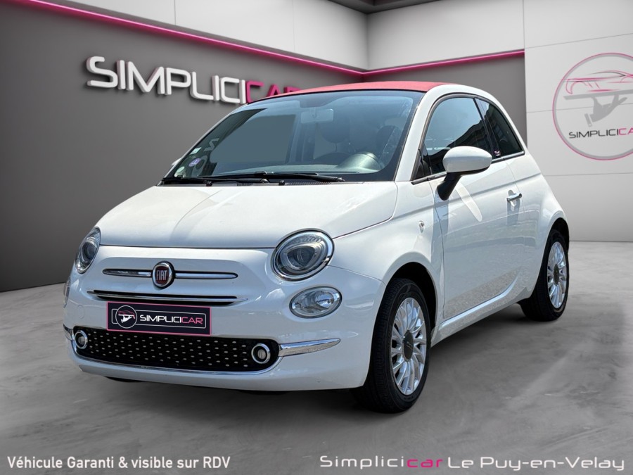 FIAT d'occasion 500C 1.2 8V 69 Eco Pack Lounge de 2019 Le Puy en