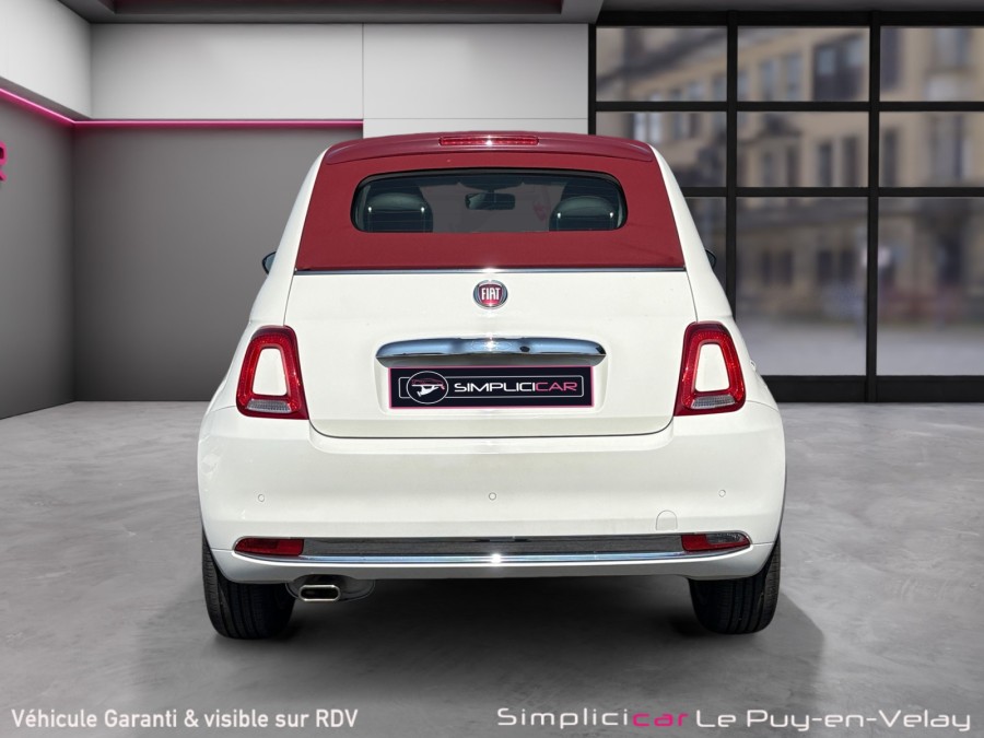 FIAT d'occasion 500C 1.2 8V 69 Eco Pack Lounge de 2019 Le Puy en