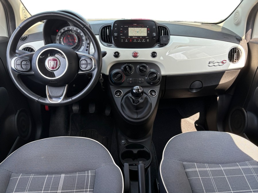 FIAT d'occasion 500C 1.2 8V 69 Eco Pack Lounge de 2019 Le Puy en