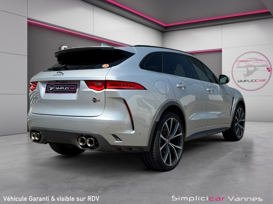 JAGUAR d'occasion FPACE 5 V8 SUPERCHARGED 550 SVR AUTO de 2019 Vannes