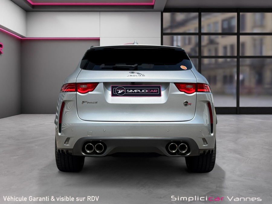 JAGUAR d'occasion FPACE 5 V8 SUPERCHARGED 550 SVR AUTO de 2019 Vannes