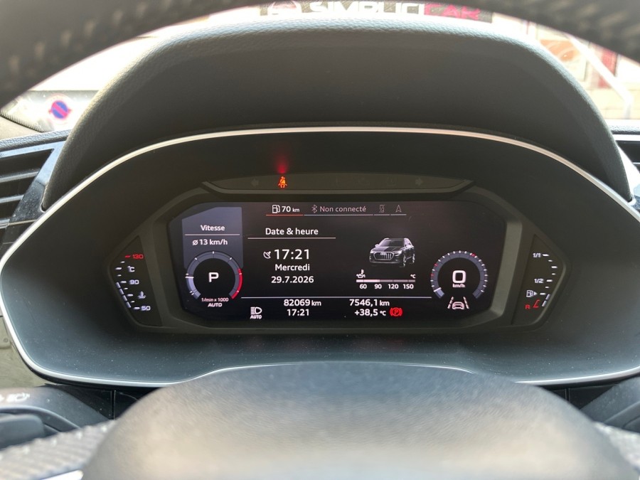 AUDI d'occasion Q3 40 TDI 2.0 190 S LINE de 2019 Le Raincy (93)﻿