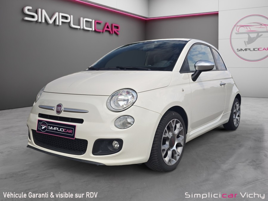 FIAT d'occasion 500 1.2 8V 69 S DUALOGIC de 2014 Vichy (03)﻿
