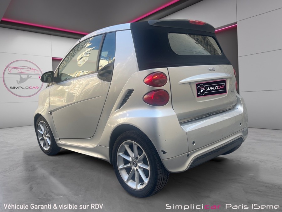 SMART d'occasion FORTWO PASSION 71 CH CABRIO MHD de 2013 Paris 15