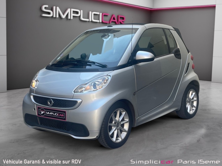 SMART d'occasion FORTWO PASSION 71 CH CABRIO MHD de 2013 Paris 15