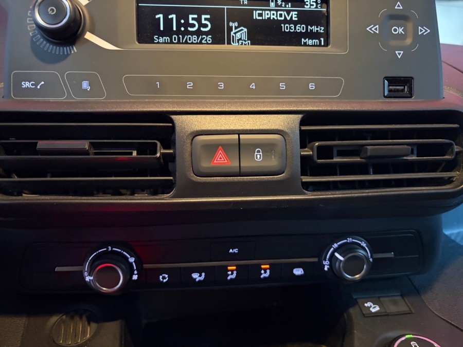 PEUGEOT d'occasion PARTNER Standard 1000kg BlueHDi 100ch S&S BVM5