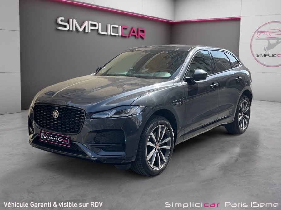 JAGUAR d'occasion FPACE 2 D165 MHEV SE AWD AUTO de 2021 Paris 15 (75)﻿